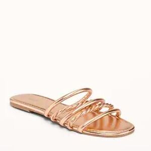 Rose gold Old Navy Sandals